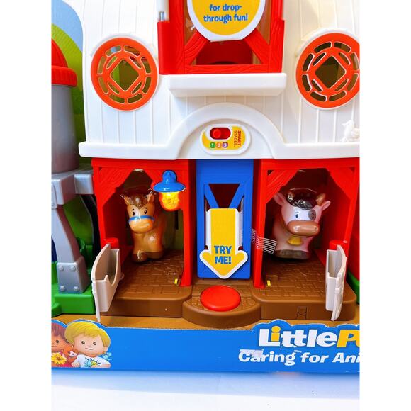 NEW! Little People Kids Learning Toy Caring For Animals Farm Electronic Playset - Picture 6 of 8